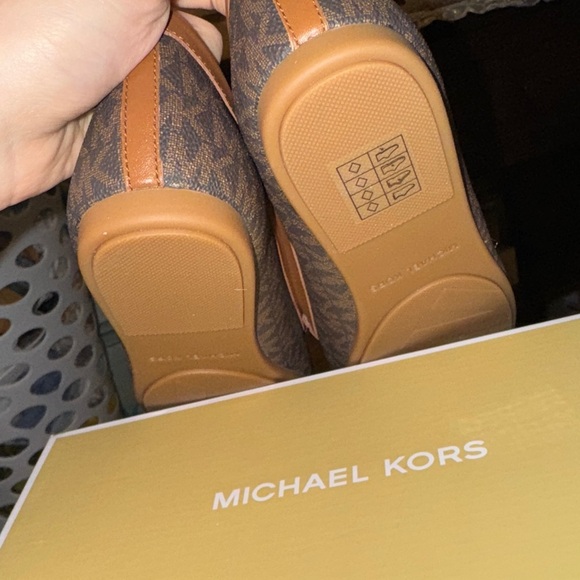 Michael Kors Dark Brown Patterned Loafers - Picture 15 of 15